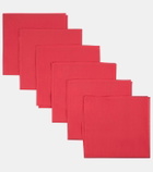 Lisa Corti Set of 6 cotton napkins
