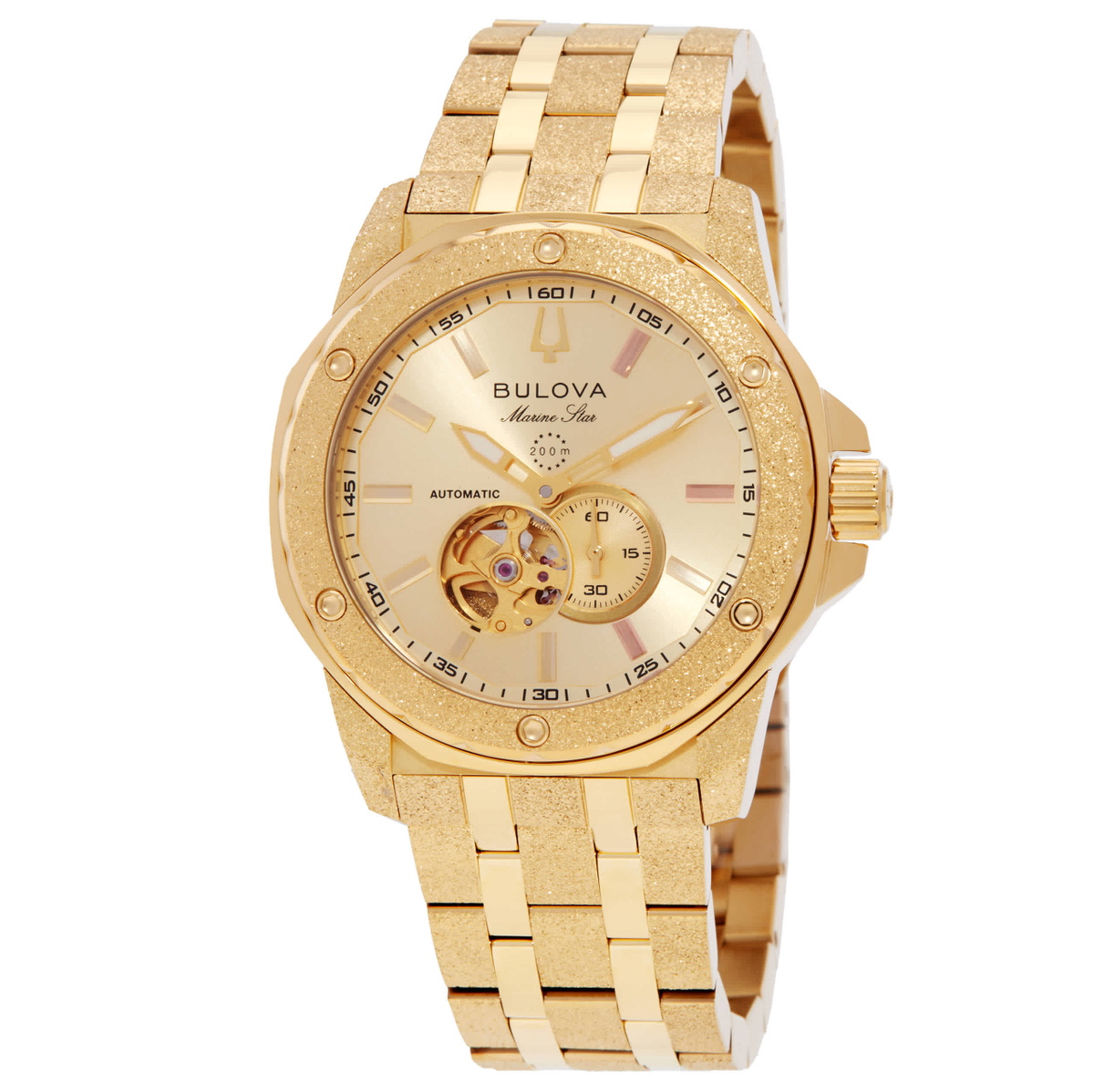 Bulova Marine Star Automatic Mens Watch 97A200