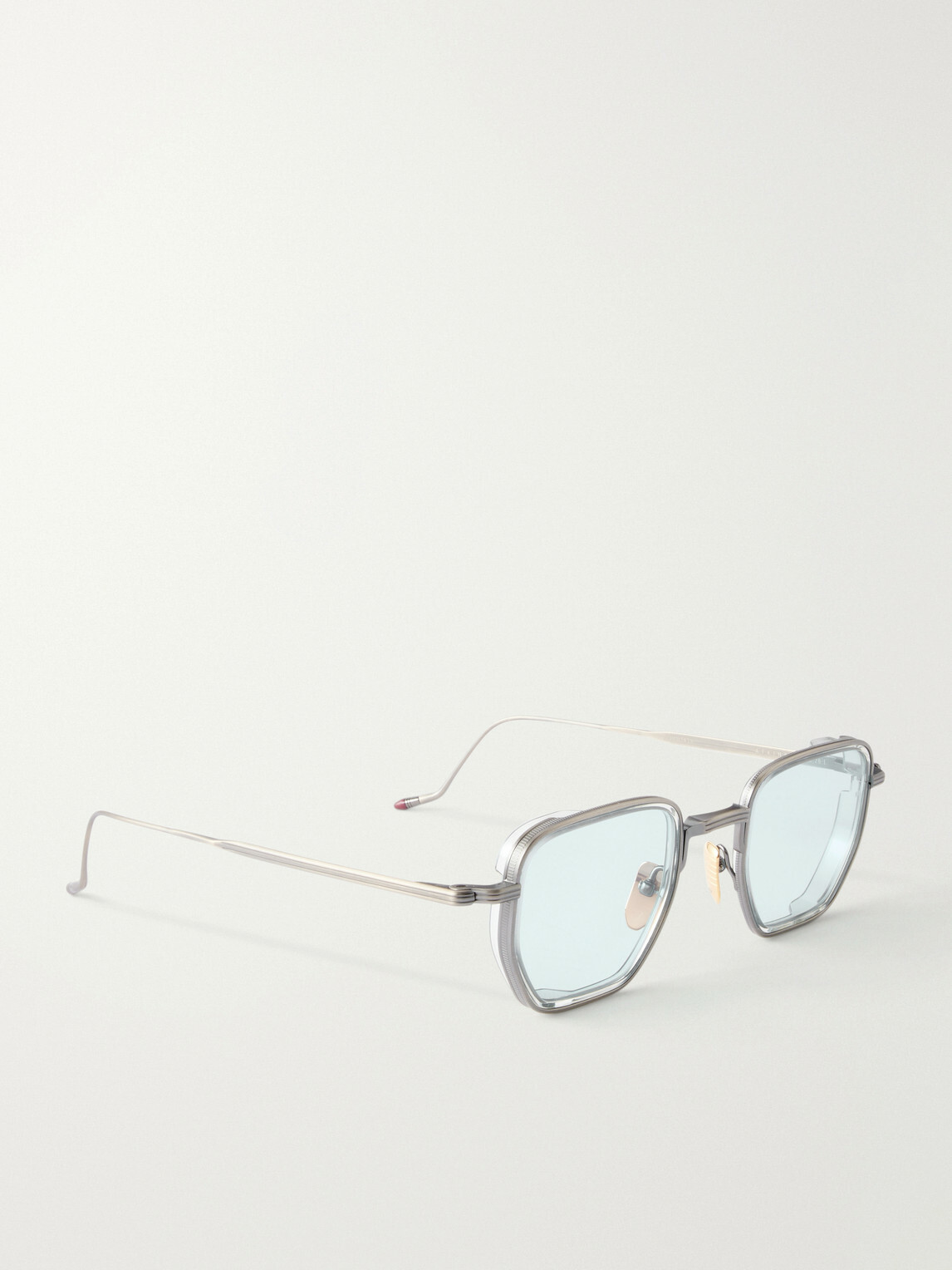 Jacques Marie Mage - Atkins D-Frame Silver-Tone Sunglasses