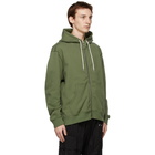 John Elliott Green Flash 2 Fullzip Hoodie