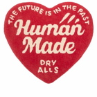 Human Made Heart Rug Medium in Red 