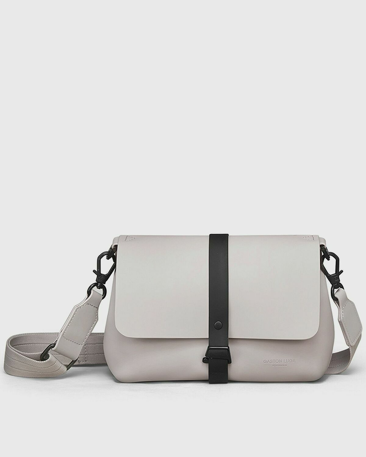 Gaston Luga Spläsh Crossbody Bag Beige Messenger & Crossbody Bags