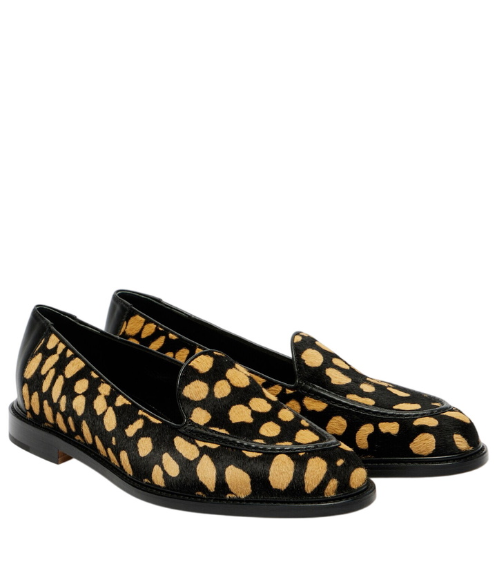 Manolo Blahnik Dineguardo leather loafers Manolo Blahnik display picture 3