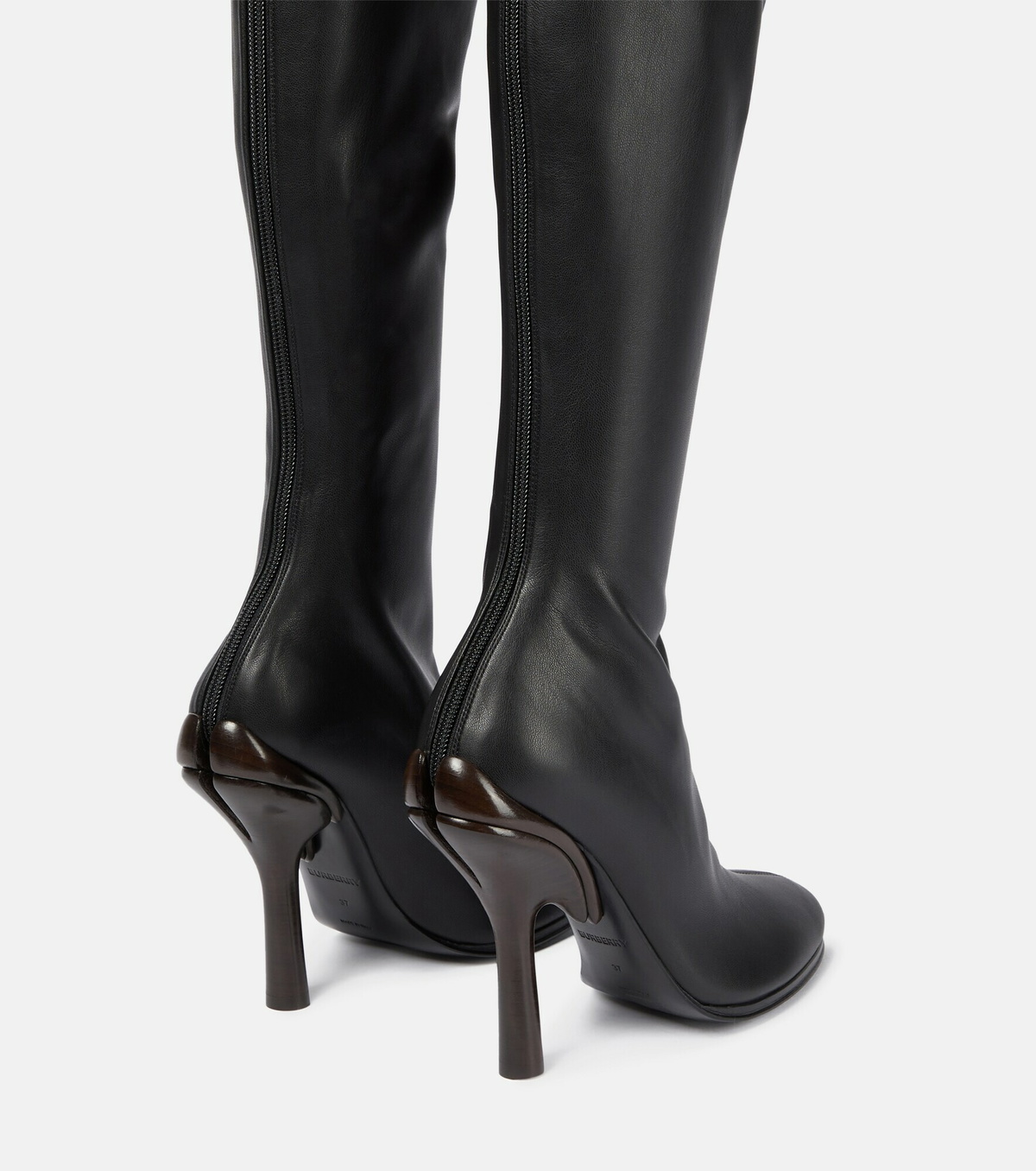 Burberry - Over-the-knee faux leather boots Burberry