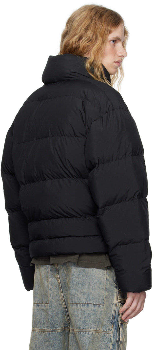 Ottolinger Black Strappy Puffer Down Jacket