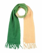 Ganni Womens Scarf in Green