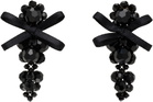 Simone Rocha Petite Bow Detail Cluster Earrings
