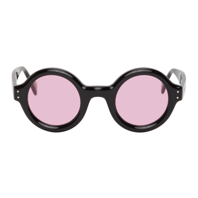 Photo: Gucci Black and Pink GG0871S Sunglasses