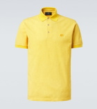 Etro Paisley cotton piqué polo shirt