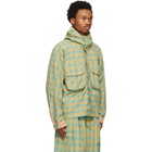 STORY mfg. Green Gingham Forager Jacket