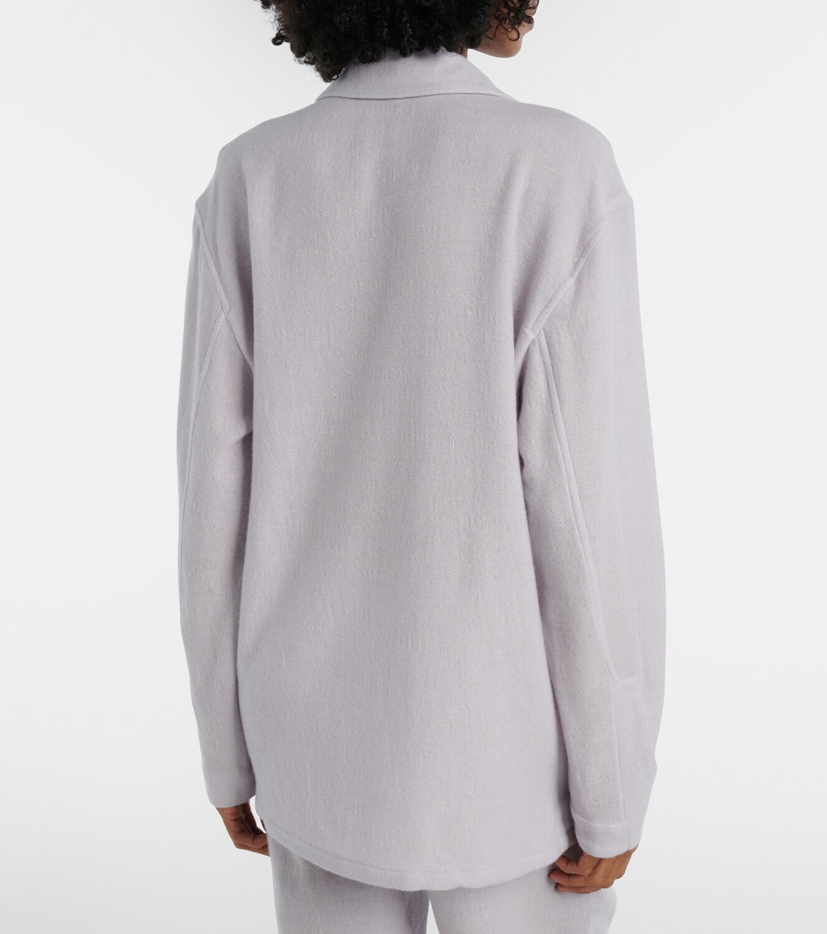 God's True Cashmere Affirmations cashmere pajama shirt with moonstone