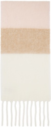 Maison Kitsuné Multicolor Baby Alpaca Scarf