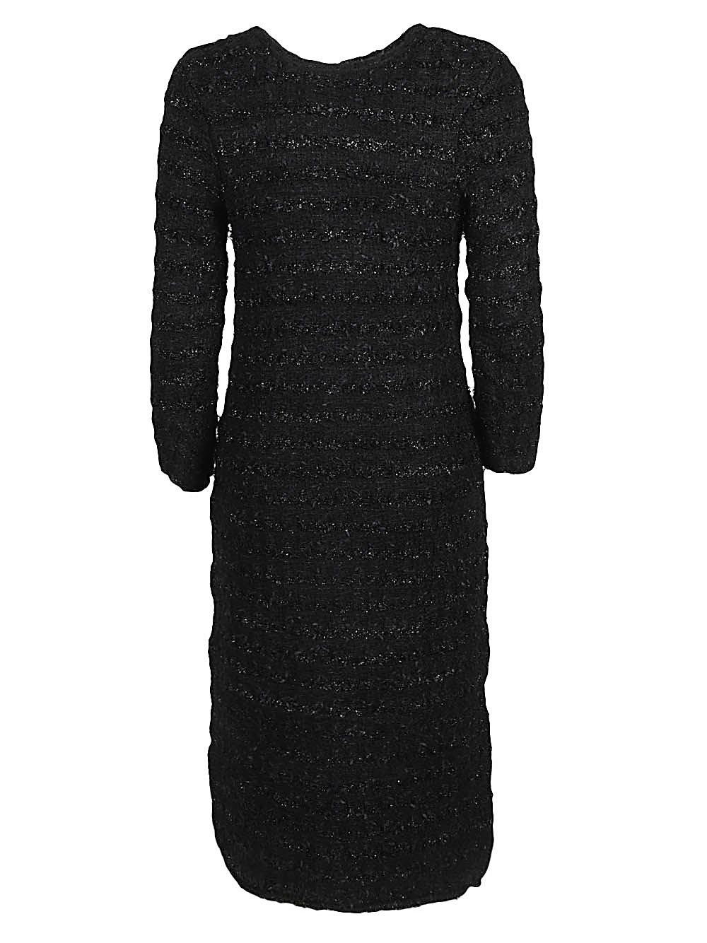 BALENCIAGA - Wool Midi Buttoned Dress Balenciaga