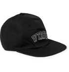 WTAPS - T-6H Logo-Embroidered Cotton-Twill Baseball Cap - Black