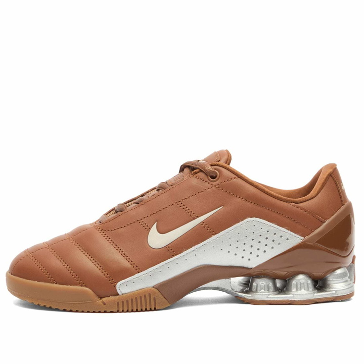 Photo: Nike T90 Shox Magia Qs Sneaker in Pecan/Silver/Brown