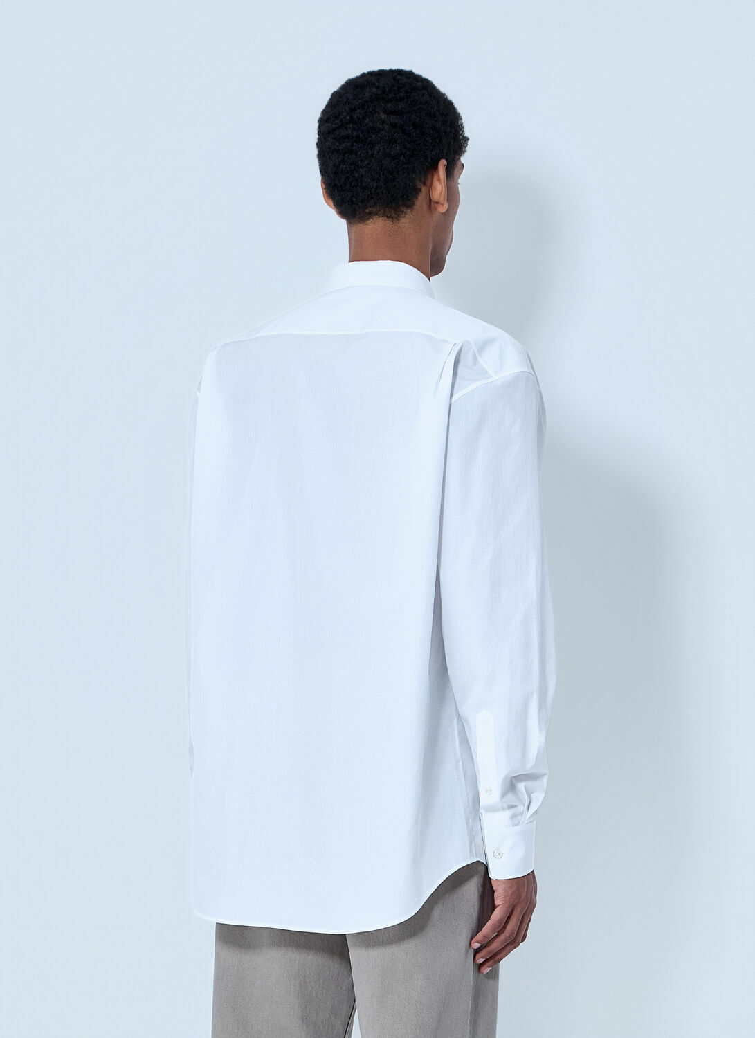 The Row Cotton Poplin Long-Sleeve Shirt