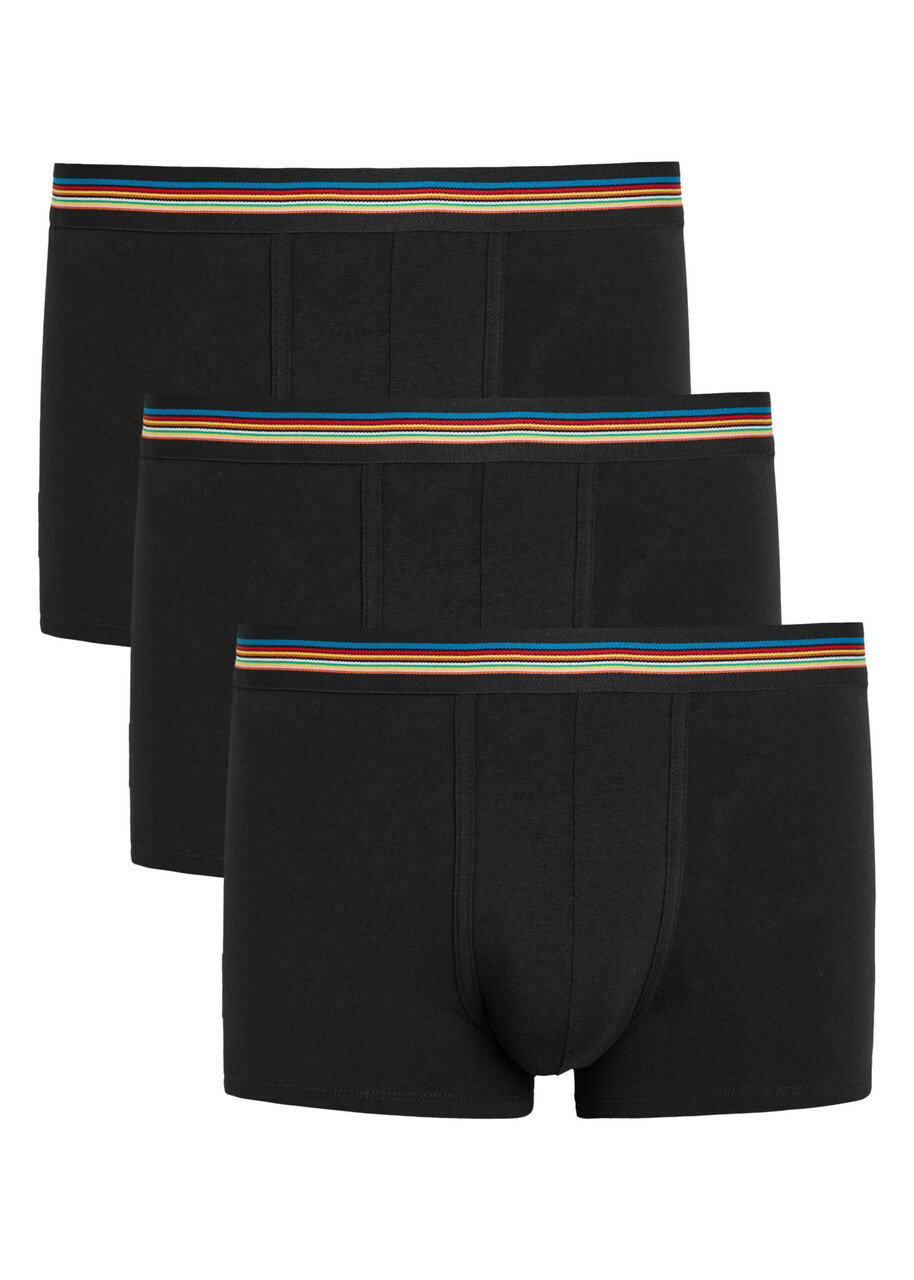 Lot De Boxers Paul Smith Pour Homme - Multi Couleurs, Taille L - 94% Coton, 6% élasthanne - Lavable Machine 40°C - 5