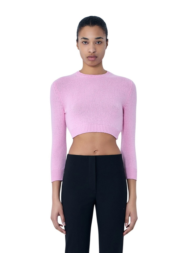 Photo: Jil Sander Cropped Knit Sweater