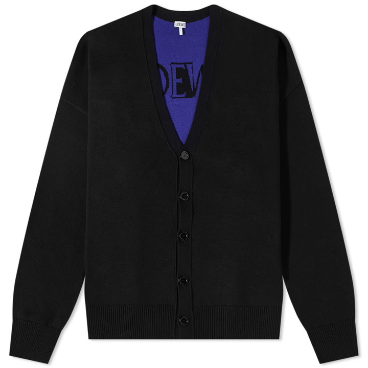 Photo: Loewe Mirror Logo Cardigan