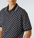Gucci GG cotton piquet jacquard polo shirt