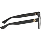 Gucci Black Large Square Acetate Glasses