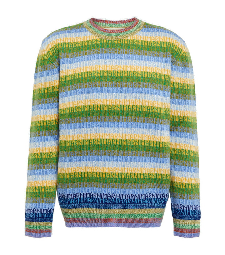 Photo: Marni - Striped intarsia virgin wool sweater