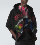 Balenciaga Printed tie-dye cotton jersey T-shirt