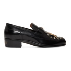 Gucci Black NY Yankees Edition High Loomis Loafers