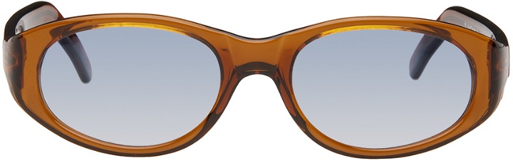 Photo: Our Legacy Orange Unwound Sunglasses