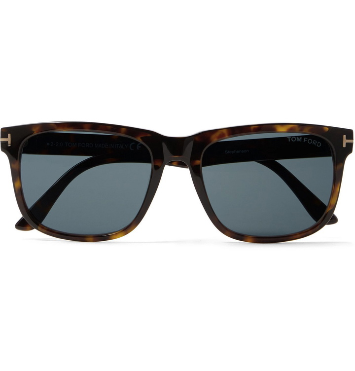 Photo: TOM FORD - Square-Frame Tortoiseshell Acetate Sunglasses - Tortoiseshell