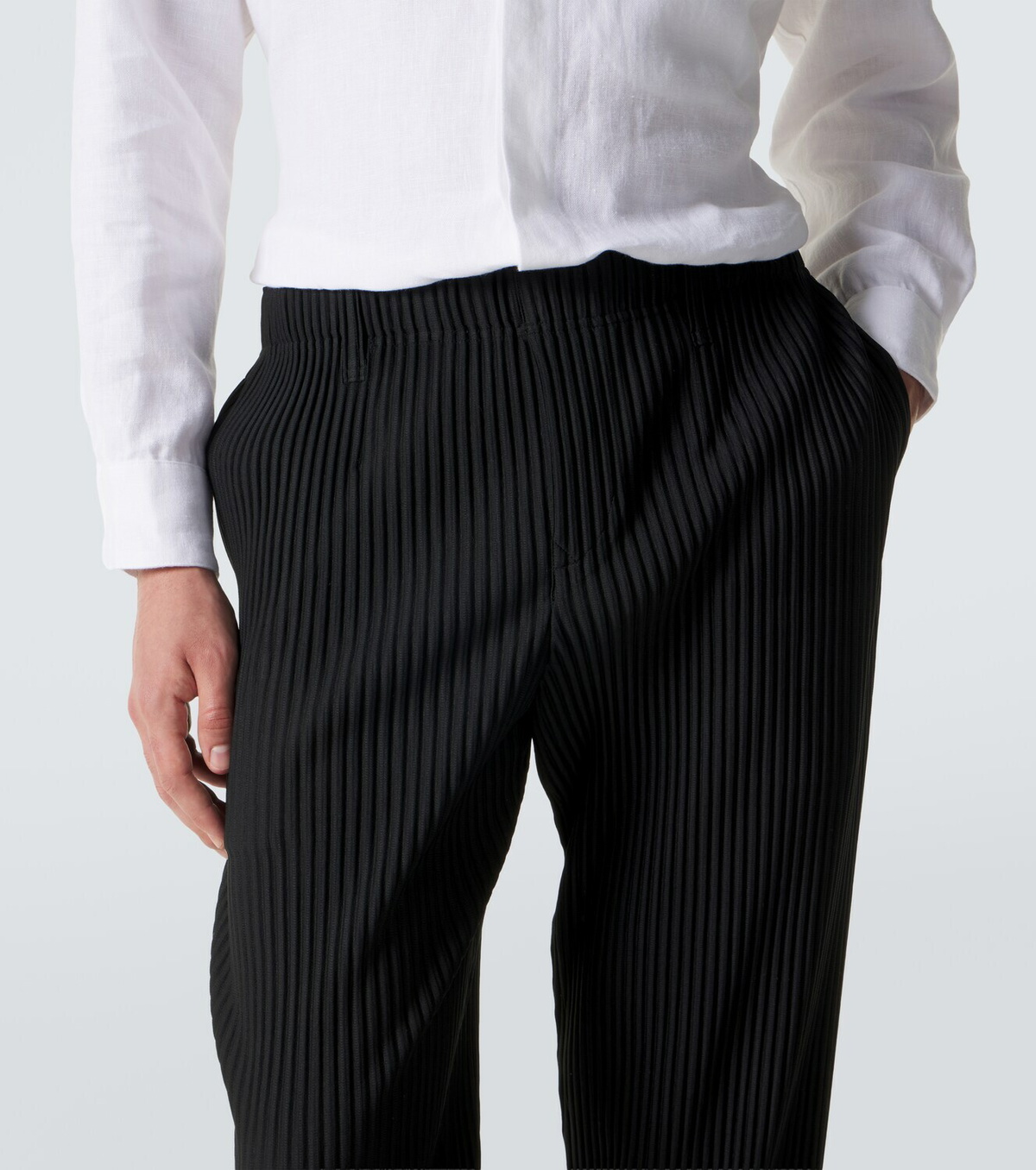 Homme Plissé Issey Miyake Basics pleated straight pants