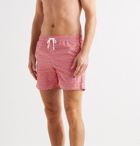 Anderson & Sheppard - Printed Swim Shorts - Red