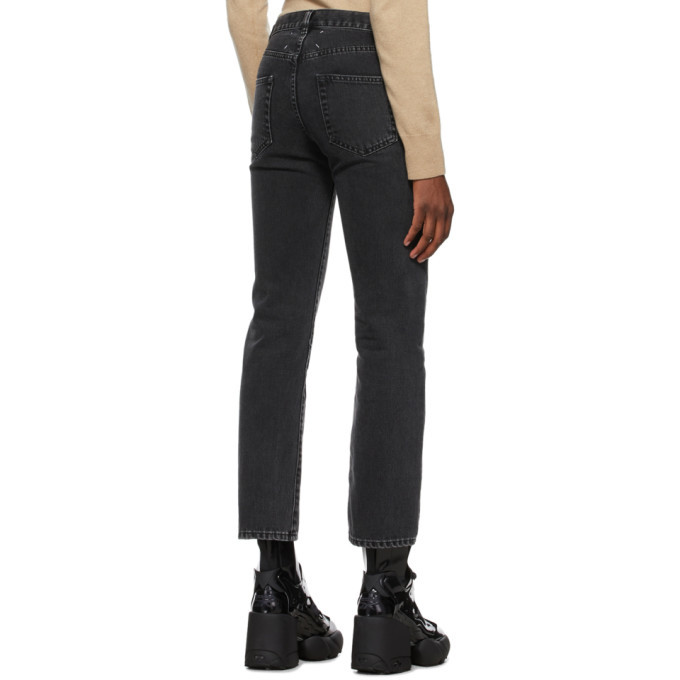 Maison Margiela Black Denim Jeans Maison Margiela