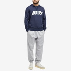Autry Men's Chest Logo Popover Hoody in Blue