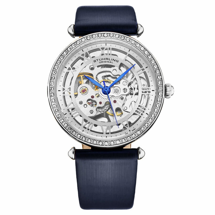 Photo: Stuhrling Original Legacy Automatic Silver Dial Ladies Watch M17195
