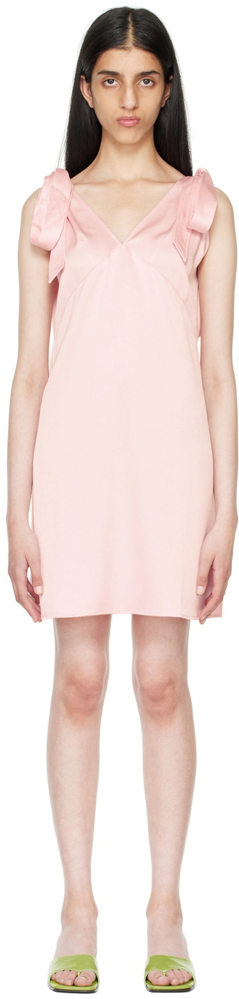 Stine Goya Pink Rosario Short Dress Stine Goya