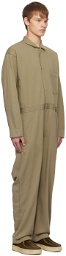 Nanamica Beige All-In-One Jumpsuit