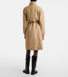 Moncler Rhododendron technical cotton-blend parka