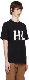 Helmut Lang Black Crumple T-Shirt