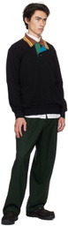 kolor Black Asymmetric Polo