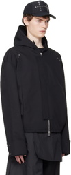 HELIOT EMIL Black Akhal Jacket