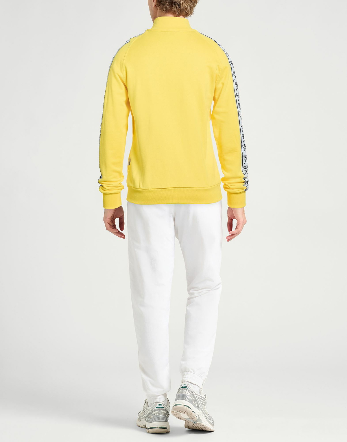 Berna Mens Sweatshirt in Yellow