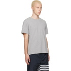 Thom Browne Gray Jersey Relaxed T-shirt
