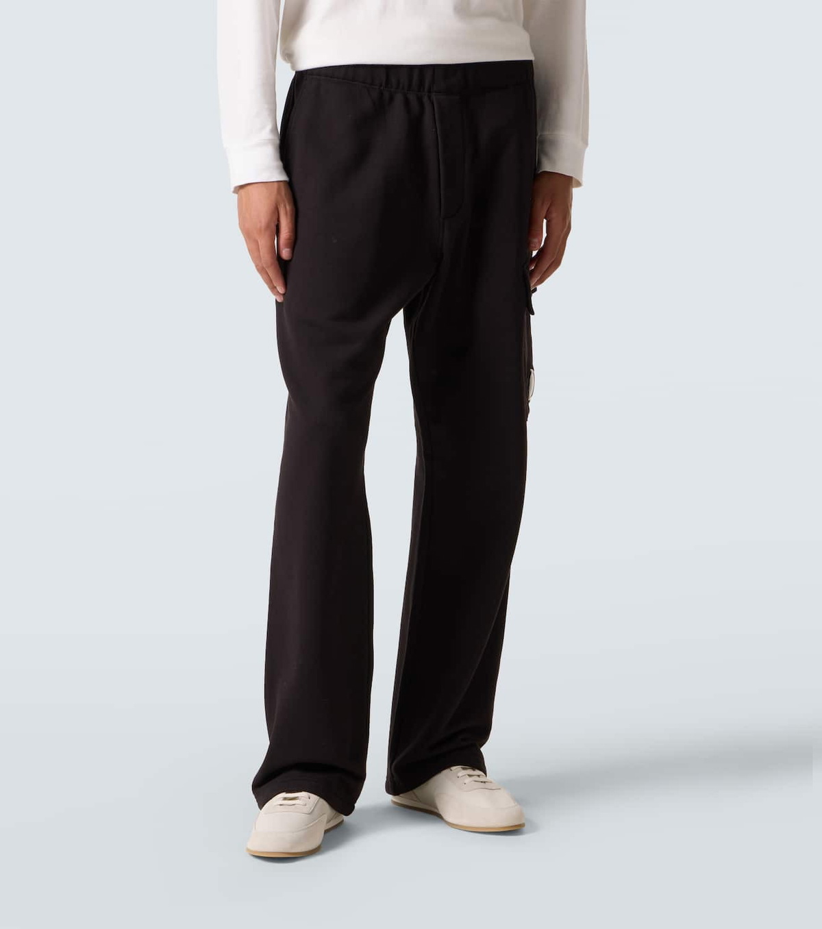 C.P. Company Lens cotton sweatpants
