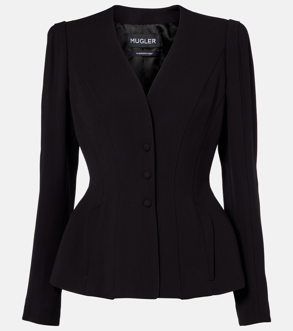 Mugler re/edit single-breasted blazer