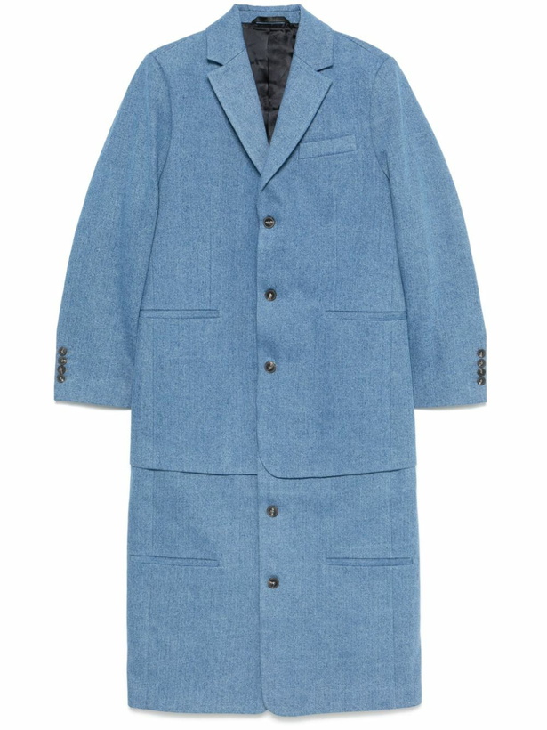 Photo: BETTTER Blue Cotton Coat