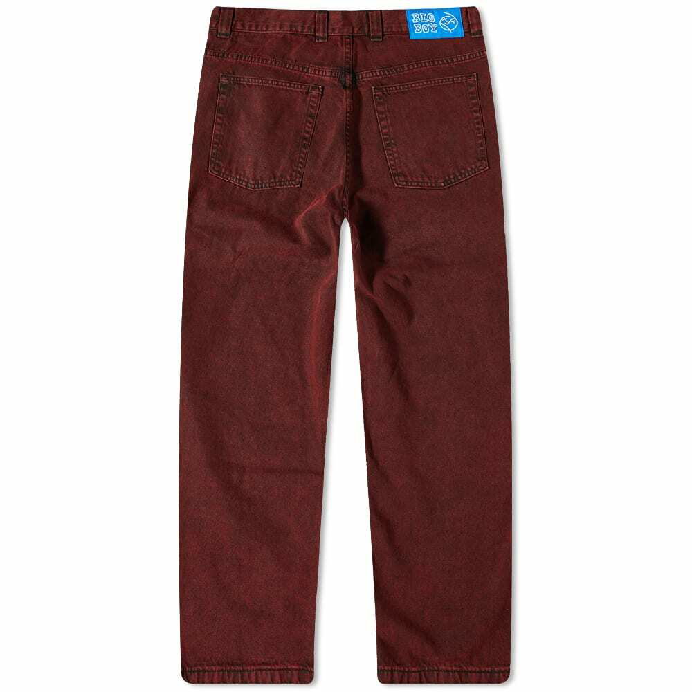 Polar Skate Co. Men's Big Boy Jean in Red Black