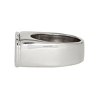 Valentino Silver Valentino Garavani VLogo Ring