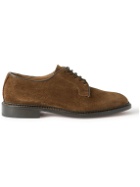 Tricker's - Robert Suede Derby Shoes - Brown
