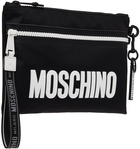 Moschino Black Logo Pouch